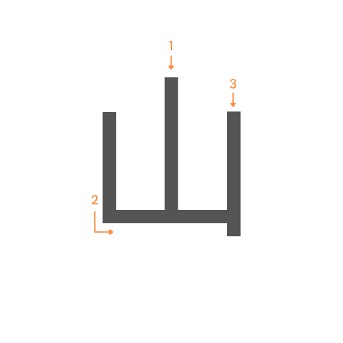 kanji de la montagne