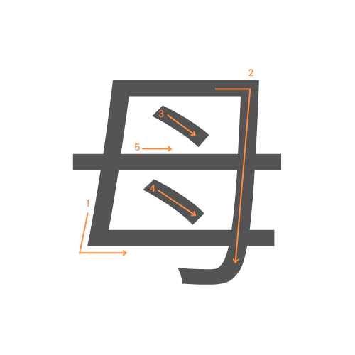 Le kanji de mère
